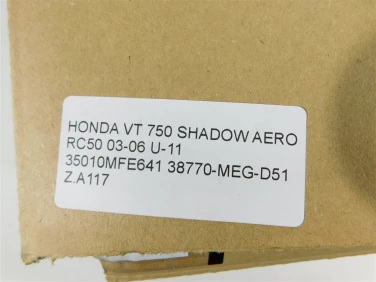 Komputer stacyjka zamek moduŁ honda vt 750 shadow aero rc50 03-06 u-11 35010mfe641 38770-meg-d51