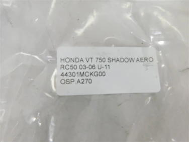 OŚ koŁa przÓd przednia honda vt 750 shadow aero rc50 03-06 u-11 44301mckgoo