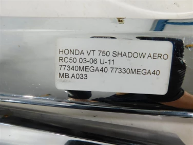 Mocowanie bagaŻnik tyŁ honda vt 750 shadow aero rc50 03-06 u-11 77340mega40 77330mega40