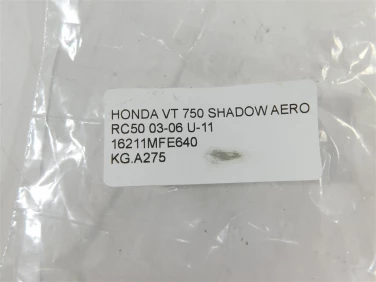 KrÓciec gaŹnik przepustnica honda vt 750 shadow aero rc50 03-06 u-11 16211mfe640