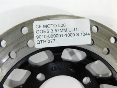Tarcza hamulec cf moto 500 goes 3,57mm u-11. 9010-080001-1000