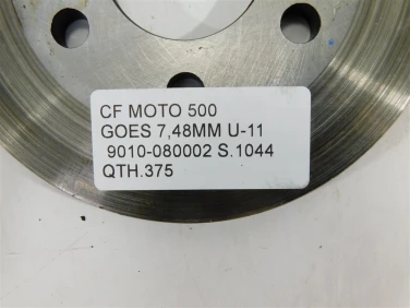 Tarcza hamulec cf moto 500 goes 7.48mm u-11 9010-080002