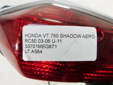 Lampa tyŁ tylna honda vt 750 shadow aero rc50 03-06 u-11 33701meg671