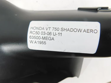 Plastik wypeŁnienie owiewka honda vt 750 shadow aero rc50 03-06 u-11 63500-mega
