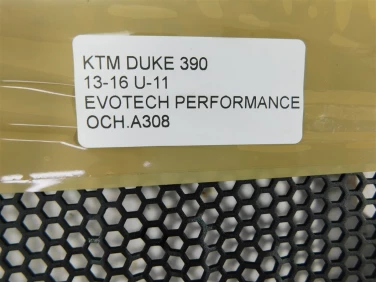OsŁona chŁodnica przÓd ktm duke 390 13-16 u-11 evotech performance