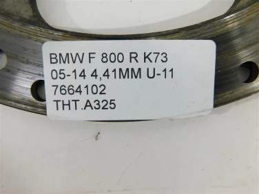 Tarcza hamulcowa tyŁ bmw f 800 r k73 05-14 4,41mm u-11 7664102