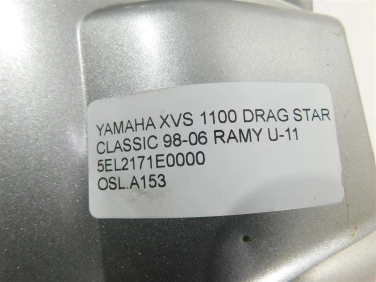 OsŁona osŁony yamaha xvs 1100 drag star classic 98-06 ramy u-11 5el2171e0000