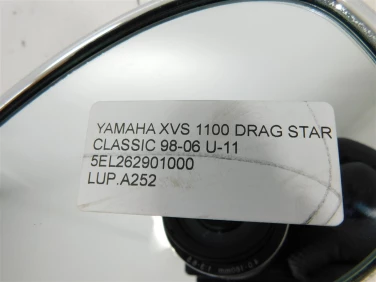 Lustro lusterko prawe yamaha xvs 1100 drag star classic 98-06 u-11 5el262901000