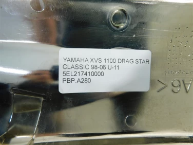 Pokrywa bok boczna prawa yamaha xvs 1100 drag star classic 98-06 u-11 5el217410000