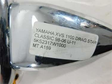 Mocowanie tablicy bŁotnik yamaha xvs 1100 drag star classic 98-06 u-11 5ks2317w1000