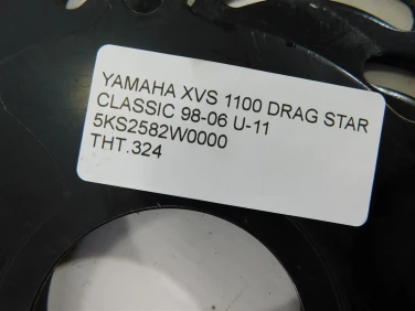 Tarcza hamulcowa tyŁ yamaha xvs 1100 drag star classic 98-06 u-11 5ks2582w0000
