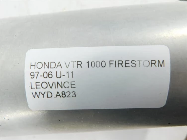 Wydech koŃcowy tŁumik honda vtr 1000 firestorm 97-06 u-11 leovince