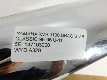 Wydech koŃcowy tŁumik yamaha xvs 1100 drag star classic 98-06 u-11 5el147103000