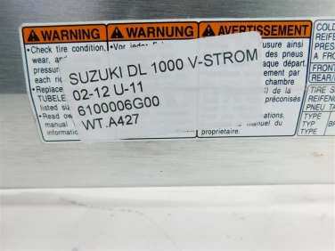 Wahacz tyŁ zawieszenie suzuki dl 1000 v-strom 02-12 u-11 6100006g00