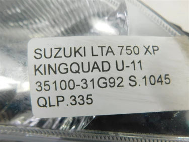 Lampa przÓd przednia suzuki lta 750 xp kingquad u-11 35100-31g92