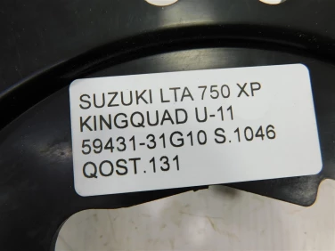 OsŁona tarczy hamulcowej suzuki lta 750 xp kingquad u-11 59431-31g10