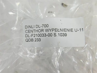 DŹwignia zmiany biegÓw dinli dl-700 centhor wypeŁnienie u-11 dl-f210033-00