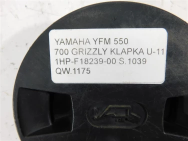 WypeŁnienie plastik yamaha yfm 550 700 grizzly klapka u-11 1hp-f18239-00