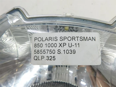 Lampa przÓd przednia polaris sportsman 850 1000 xp u-11 5855750