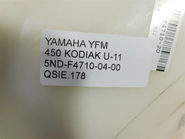 Siedzenie kanapa yamaha yfm 450 kodiak u-11 5nd-f4710-04-00