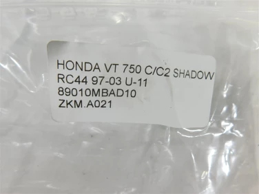 Zestaw kluczy motocyklowych honda vt 750 c/c2 shadow rc44 97-03 u-11 89010mbad10