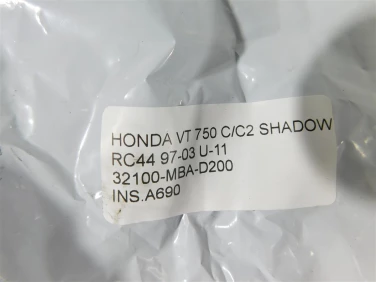 Instalacja elektryczna wiĄzka honda vt 750 c/c2 shadow rc44 97-03 u-11 32100-mba-d200