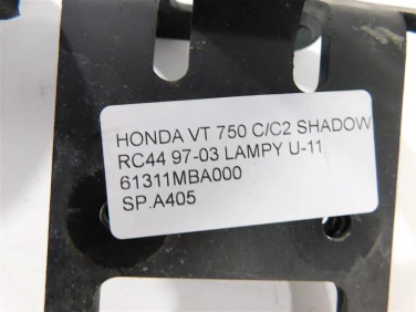 StelaŻ przÓd przedni honda vt 750 c/c2 shadow rc44 97-03 lampy u-11 61311mba000