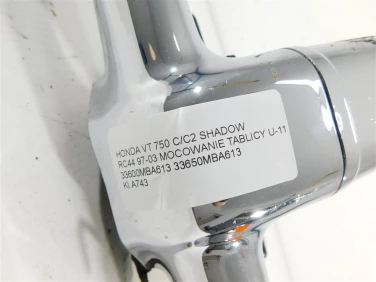Kierunek kierunkowskaz honda vt 750 c/c2 shadow rc44 97-03 mocowanie tablicy u-11 33600mba613 33650mba613