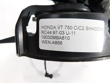 Wentylator wiatrak chŁodnica honda vt 750 c/c2 shadow rc44 97-03 u-11 19030mba610