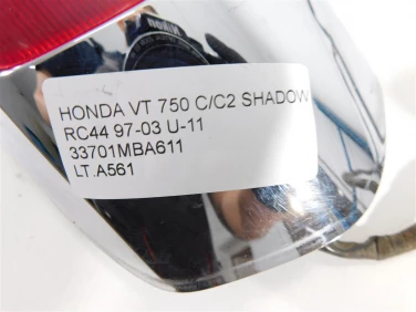 Lampa tyŁ tylna honda vt 750 c/c2 shadow rc44 97-03 u-11 33701mba611