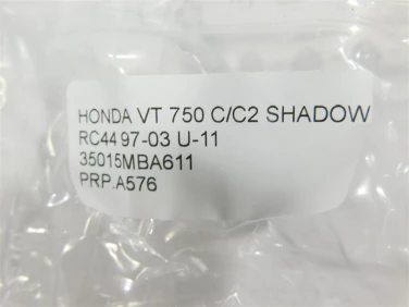PrzeŁĄcznik prawy przÓd honda vt 750 c/c2 shadow rc44 97-03 u-11 35015mba611