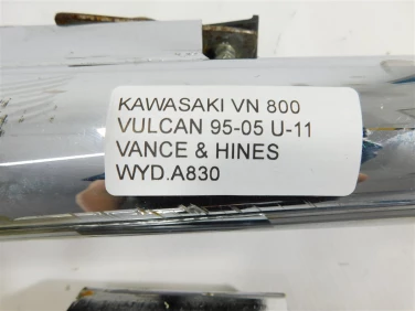 Wydech koŃcowy tŁumik kawasaki vn 800 vulcan 95-05 u-11 vance & hines