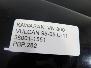 Pokrywa bok boczna prawa kawasaki vn 800 vulcan 95-05 u-11 36001-1551