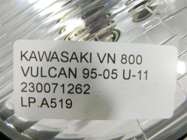 Lampa reflektor przÓd kawasaki vn 800 vulcan 95-05 u-11 230071262