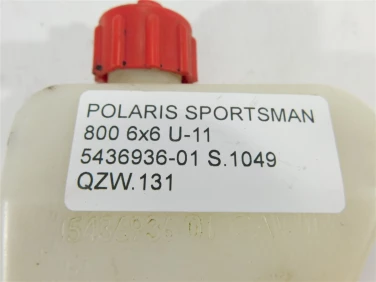 Zbiorniczek wody polaris sportsman 800 6x6 u-11 5436936-01