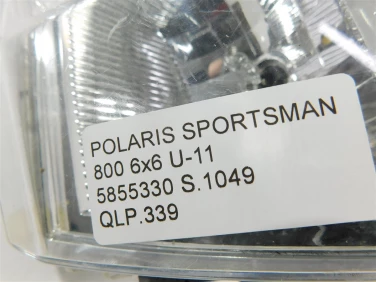 Lampa przÓd przednia polaris sportsman 800 6x6 u-11 5855330