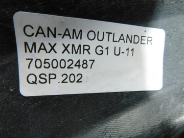 StopieŃ podnÓŻek prawy can-am outlander max xmr g1 u-11 705002487