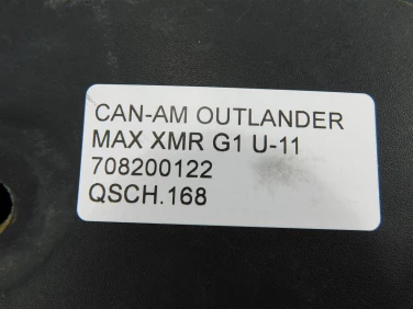 Schowek plastik can-am outlander max xmr g1 u-11 708200122