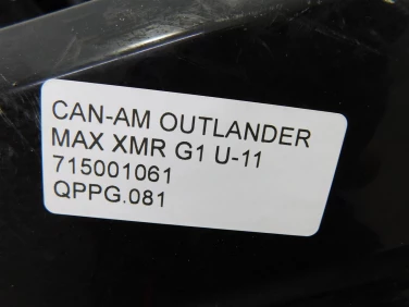 Plastik przÓd owiewka can-am outlander max xmr g1 u-11 715001061