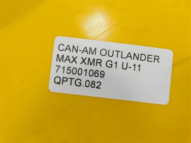 Plastik tyŁ owiewka can-am outlander max xmr g1 u-11 715001069