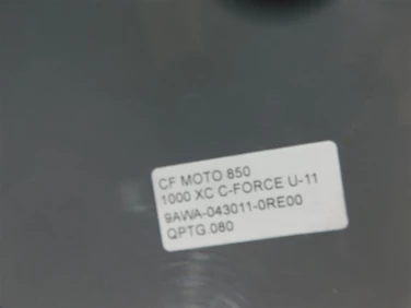 Plastik tyŁ owiewka cf moto 850 1000 xc c-force u-11 9awa-043011-ore00