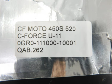 Airbox filtr powietrza cf moto 450s 520 c-force u-11 ogro-111000-10001