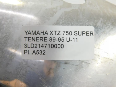 PŁug plastik owiewka yamaha xtz 750 super tenere 89-95 u-11 3ld214710000
