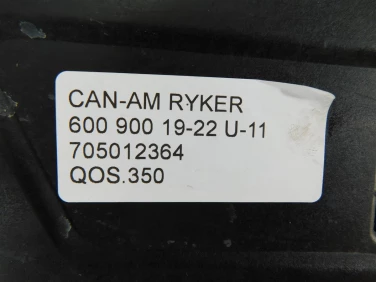 OsŁona spodu can-am ryker 600 900 19-22 u-11 705012364