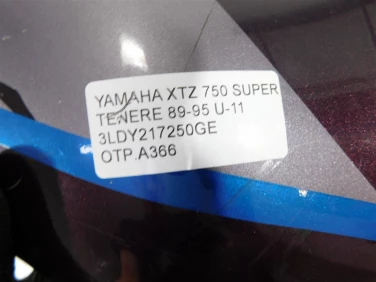 Ogon owiewka tyŁ prawy yamaha xtz 750 super tenere 89-95 u-11 3ldy217250ge