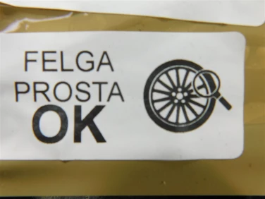 Felga koŁo przÓd honda vtr 1000 firestorm 97-06 felga prosta ok u-11 44650mbb000