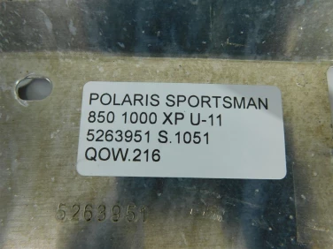 OsŁona tŁumika wydechu polaris sportsman 850 1000 xp u-11 5263951