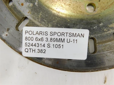 Tarcza hamulec polaris sportsman 800 6x6 3,89mm u-11 5244314