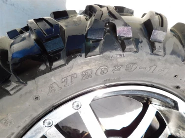 KoŁa komplet trzy sztuki cst abuzz 26x9-14 26x11-14 cf moto