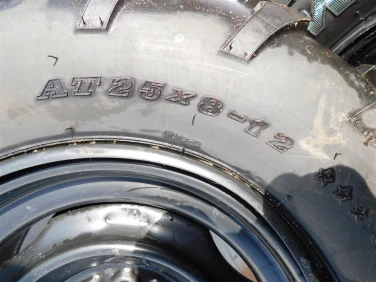 KoŁa komplet 4 sztuki maxxis mu19 25x8-12 mu20 25x10-12